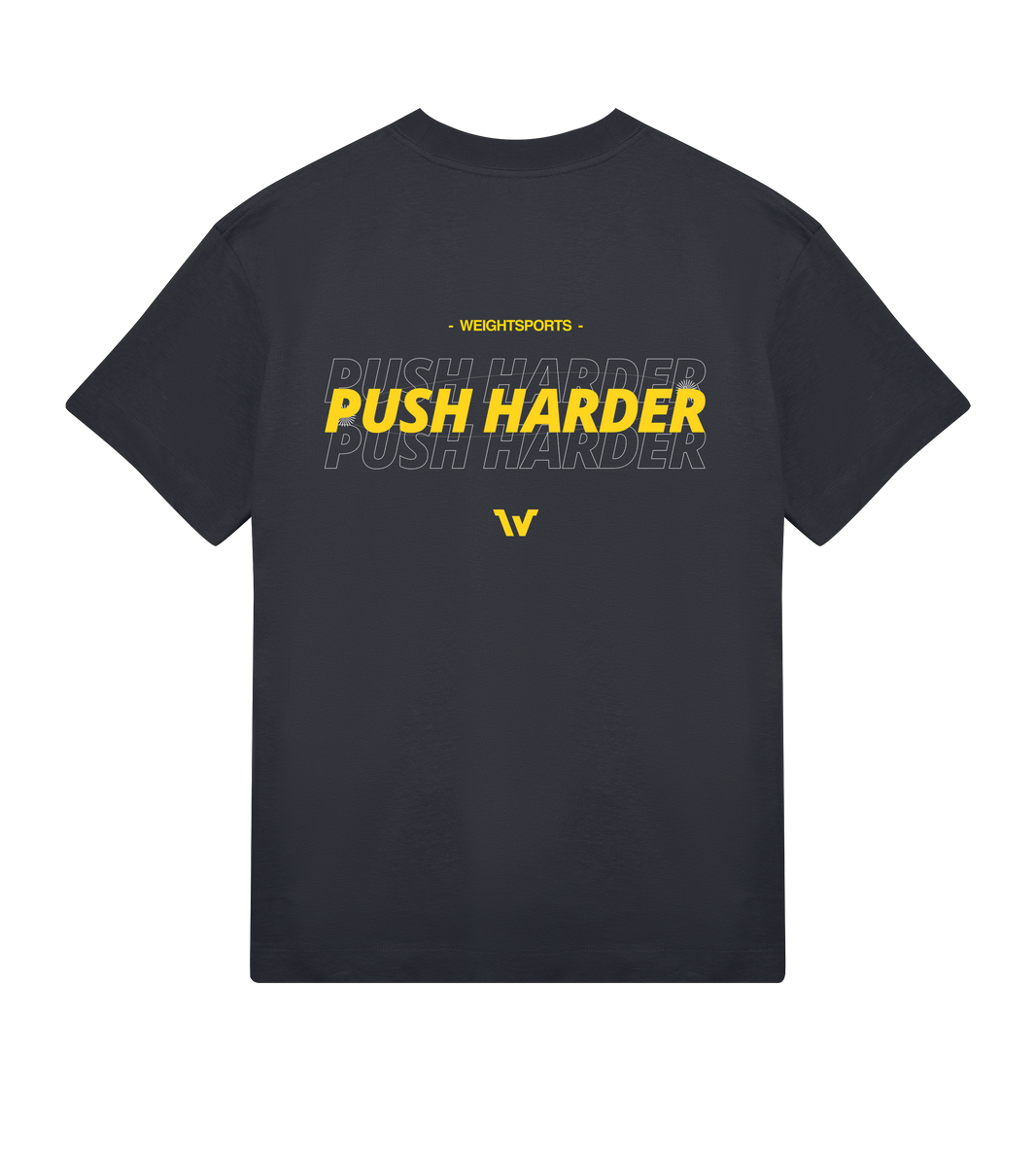 Oversized Push harder T-shirt