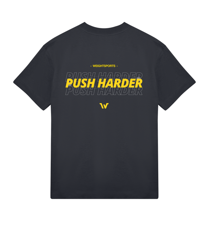 Oversized Push harder T-shirt