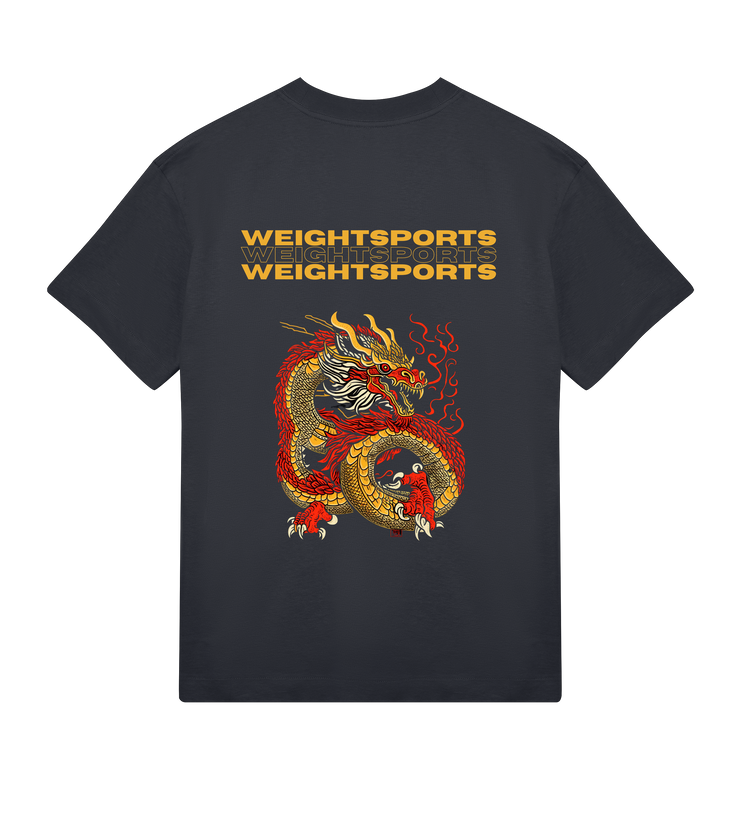 Oversized draken-T-shirt